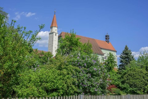 Franziskanerkirche, Kelheim, Bayern, Deutschland