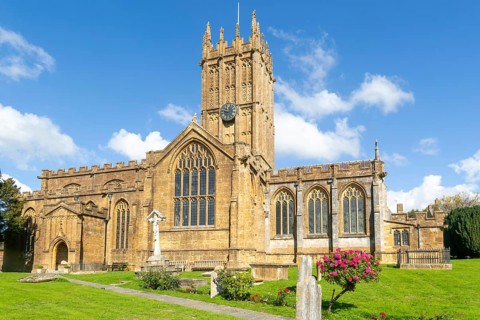 Minster church of Saint Mary, Ilminster, Somerset, England, UK