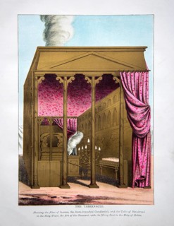 Nineteenth century Victorian Bible story illustration in Chromo-Lithography, The Tabernacle
