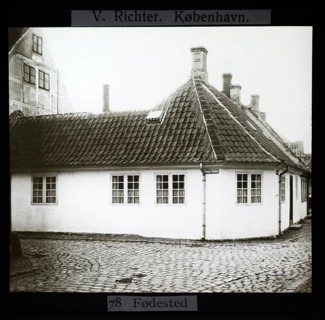 Fødested or birthplace of Hans Christian AndersenH.C, Odense, Denmark by V Richter c 1900