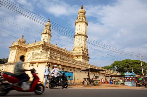 Jama Masjid Mosque or Friday Mosque, Srirangapatna, Karnataka, India