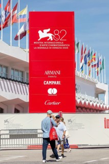 Venice, Italy - 3 September 2025: Palazzo del Cinema during the 82nd Venice International Film