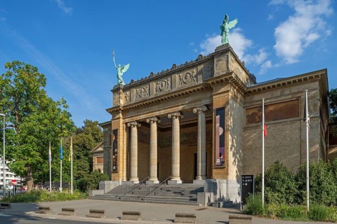 Museum voor Schone Kunsten, MSK, Museum of Fine Arts in the city Ghent, East Flanders, Belgium