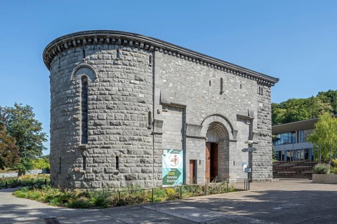 Our Lady of Beauraing, Notre-Dame de Beauraing sanctuary chapel of place of pilgrimage and Marian