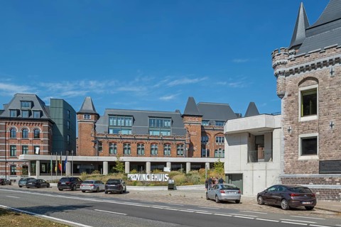 Provinciehuis van Oost-Vlaanderen, Provincial House of East Flanders in former Leopoldskazerne,