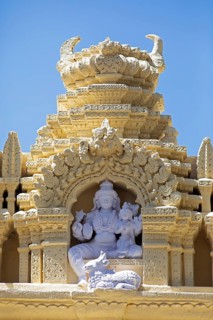Hindu Basavanagudi Bull Temple, Begaluru or Bangalore, Karnataka, India