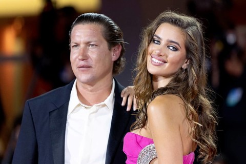 Venice, Italy - 3 September 2025: Vito Schnabel, Helena Althof during the Red Carpet of - Cartier