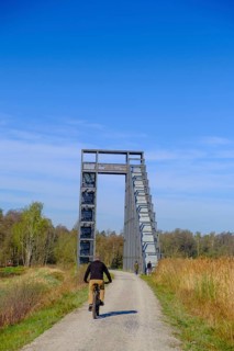 Himmelsleiter viewpoint, Tirschenreuther Teiche, Waldnaabaue, Große Teichpfanne, Vizinalradweg,
