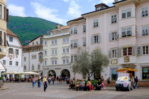 Kornplatz, Bolzano, South Tyrol, Italy