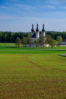 Pilgrimage church, Dreifaltigkeitskirche Kappl, near Waldsassen, Upper Palatinate, Bavaria, Germany