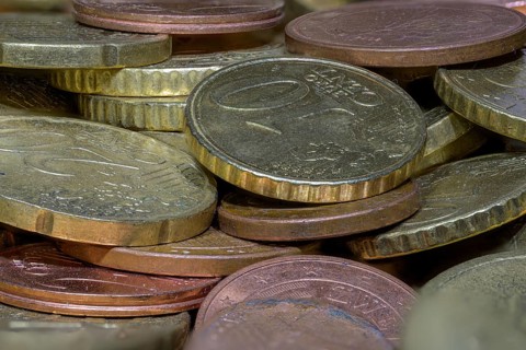 Euro coins