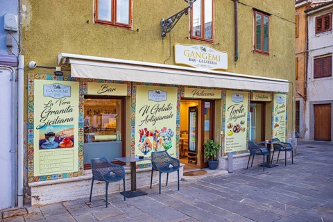 Streets of Muggia, Friuli-Venezia Giulia, Italy