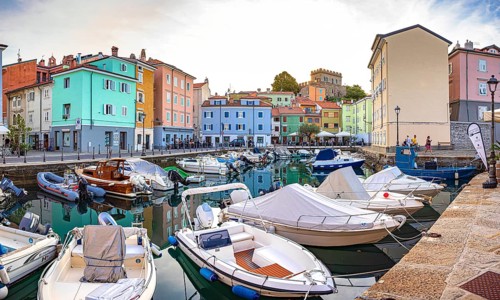 Mandracchio di Muggia in Muggia, Friuli-Venezia Giulia, Italy