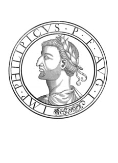 Marcus Iulius Severus Philippus Caesar (born 237, died 249 in Rome), Philippus II, was the son of