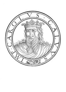 Charles II (born 13 June 823 in Frankfurt, died 6 October 877 in Avrieux near Modane), called
