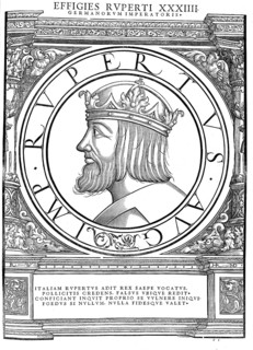 Rupert, Ruprecht (born 5 May 1352 in Amberg, died 18 May 1410 at Landskron Castle in Oppenheim)