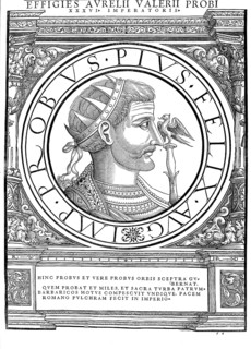 Marcus Aurelius Probus, as Emperor Imperator Caesar M. Aurelius Probus Augustus (born 19 August 232