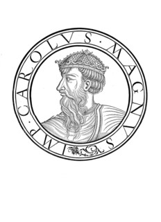 Charlemagne (born probably 2 April 747 or 748, died 28 January 814 in Aachen) was king of the