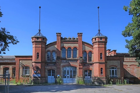 Former municipal abattoir, built between 1905 and 1906, Wasserstraße 22, Offenburg,