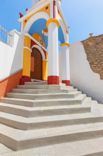Orthodox church, Chorio, Symi Island, Dodecanese Islands, Greece