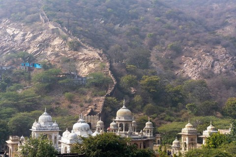 Gaitore Ki Chhatriyan Gaitore Ki Chhatriyan, Brahmanpuri, Jaipur, Rajasthan, India