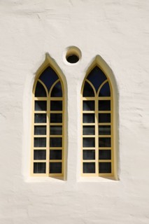 Window of the stud farm museum, near the Lauterquelle, building, detail, Offenhausen, municipality