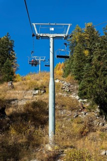 Chairlift Ovronnaz, Jorasse, Ovronnaz, Leytron, Valais, Switzerland