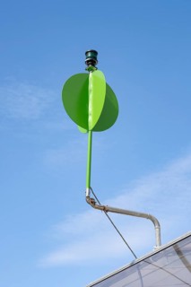 The visual signal, known as the green ball, is mainly used on course vessels or fast ferries on