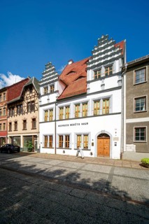 The composer Heinrich Schütz lived in the Heinrich Schütz House in Weißenfels from 1651 until
