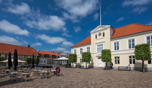 Town Hall, Old Town, Ringkøbing, Ringkøbing Fjord, Denmark