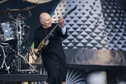 Billy Corgan, lead singer of The Smashing Pumpkins live on The Aghori Tour at the Zitadelle Spandau