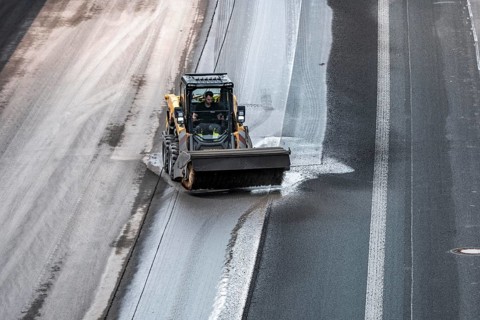 Rehabilitation of the A52 motorway near Essen, an 8 km long section between the Essen-Kettwig