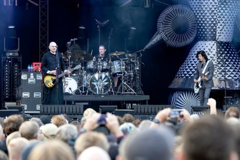 The Smashing Pumpkins, rock band, USA, The Aghori Tour 2025, open air at the Citadel Music