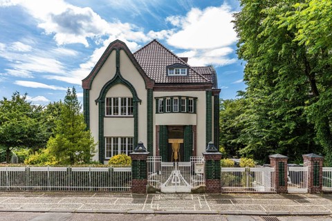 Behrens House, by Peter Behrens, Art Nouveau, Mathildenhöhe artists' colony, Darmstadt, Hesse,