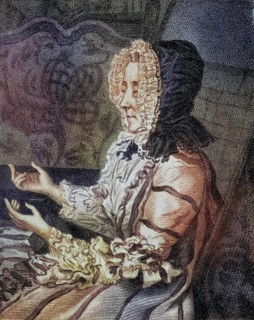 Marie Anne de Vichy-Chamrond, Marquise du Deffand, 1697 to 1780, French hostess and patron of the