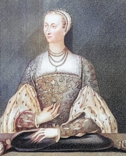 Mary of Guise, 1515 to 1560, Queen of Scots as second wife of King James V and mother of Mary,