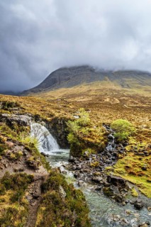 Fairy Pools and Waterfalls, Glen Brittle, Black Cuillin, Isle of Skye, Scotland, UK