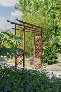 District educational garden, Burgsteinfurt, Münsterland, North Rhine-Westphalia, Germany