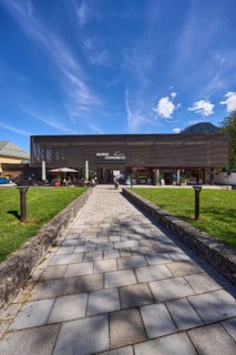 AlpenCongress Berchtesgaden, congress hall, modern architecture, building, outdoor area of a