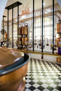 Interior view, Perfumery Molinard, Perfume manufacturer, Grasse, Alpes Maritimes, Provence Alpes
