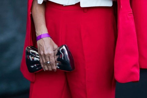 Handbag by Collien Ulmen-Fernande at the Remus Lifestyle Night on the roof terrace of the Pure Salt