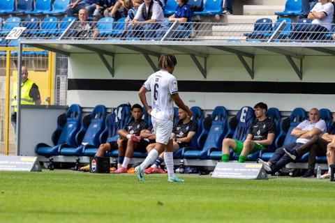 Football 3rd division, 2025/26 season, matchday 1: Waldhof Mannheim v SC Verl***Joshua Chima Eze