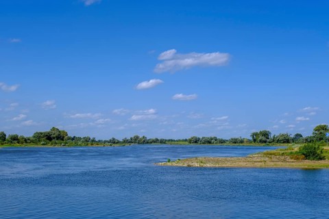 Elbe near Havelberg, Saxony-Anhalt, Germany