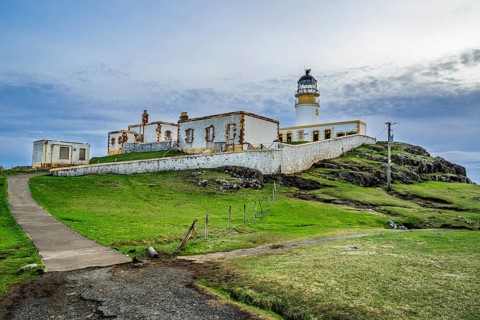 Neist Point Lighthouse, Isle of Skye, Scotland, UK