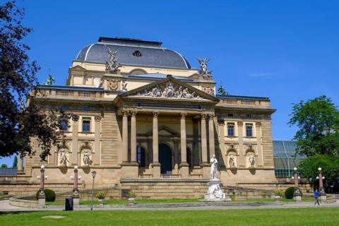 Porticus, Hessian State Theatre, Wiesbaden, Hesse, Germany