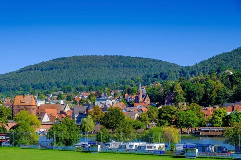 Miltenberg am Main, Mainfranken, Lower Franconia, Franconia, Bavaria, Germany