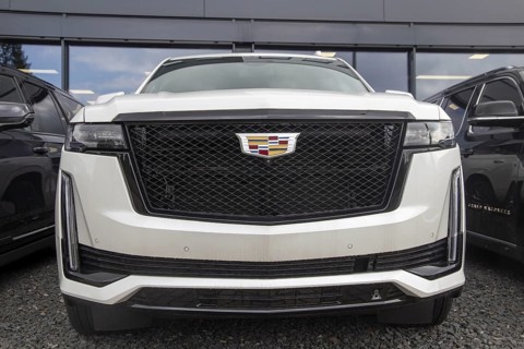 Cadillac Escalade for sale at the dealer in Mannheim