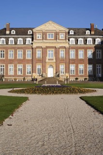 Baroque moated castle Nordkirchen, home of the North Rhine-Westphalia University of Applied