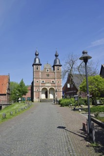Castle Chapel at Raesfeld Castle, Münsterland, North Rhine-Westphalia, Germany