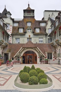 Hotel Normandy Barriere, Deauville, Cote Fleurie, Pays d'Auge, Département Calvados, Normandy,